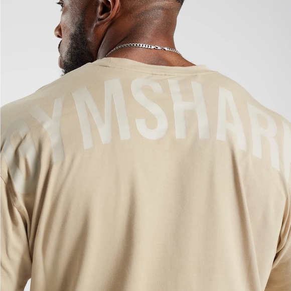Gymshark men’s power T shirt oversi fit - Picture 6 of 9